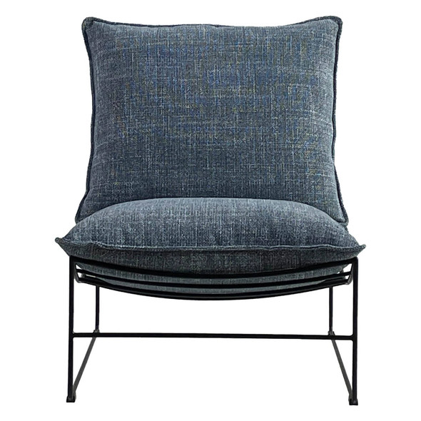 Coen Retro Side Chair - Marine - Mid-Century Modern style