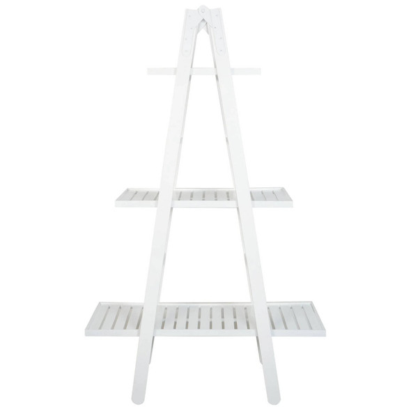 Avida Folding Ladder Shelf - 150cm White - Countryside style