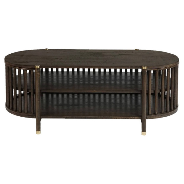 Solaro Retro TV Unit - Walnut - Mid-Century Modern style