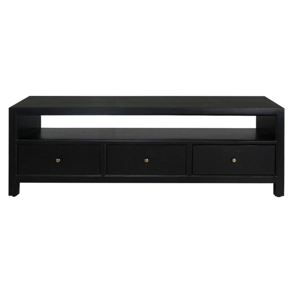 Callan TV Unit - Black - Contemporary style