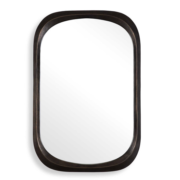 Malone Bronze Mirror - Size: 93H x 61W x 4D (cm) - Contemporary style
