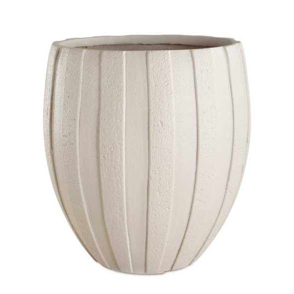 Ridgehaven Textured Outdoor Planter - Size: 45H x 43W x 43D (cm) - Coastal style