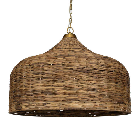 Tauranga Seagrass 5 Light Pendant Mid-Century Modern style Ceiling Pendant Decor