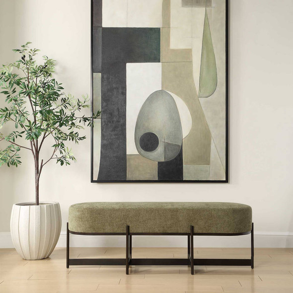 Tisdell Patterned Swivel/Glider - Size: 84H x 67W x 80D (cm) - Contemporary style
