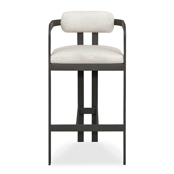 Kalmar Outdoor Bar Stool - Size: 102H x 51W x 51D (cm) - Contemporary style