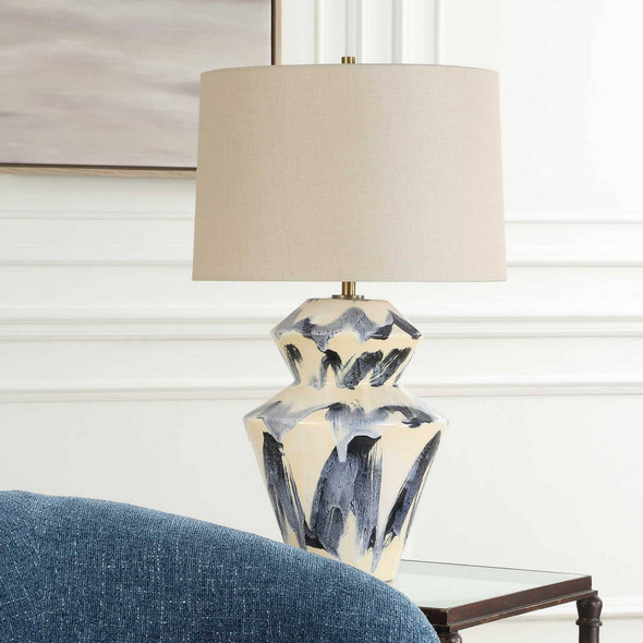 Oranda Abstract Geometric Table Lamp Geometric style Table Lamp Decor