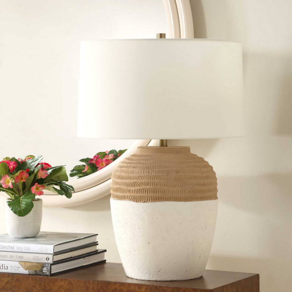 Bellaby Terracotta Table Lamp Contemporary style Table Lamp Decor