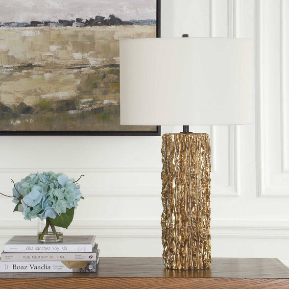 Echo Golden Table Lamp Mid-Century Modern style Table Lamp Decor
