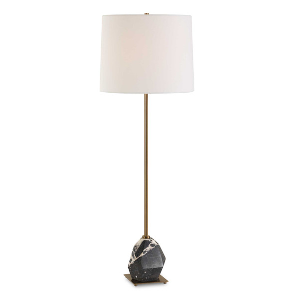 Rowland Panda Marble Buffet Lamp - Size: 94H x 33W x 33D (cm) - Mid-Century Modern style
