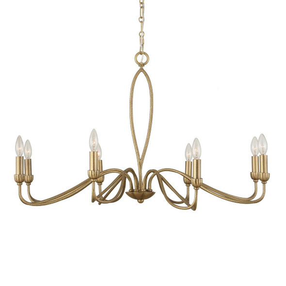Corella 8 Light Chandelier - Size: 58H x 0W x 0D (cm) - Contemporary style