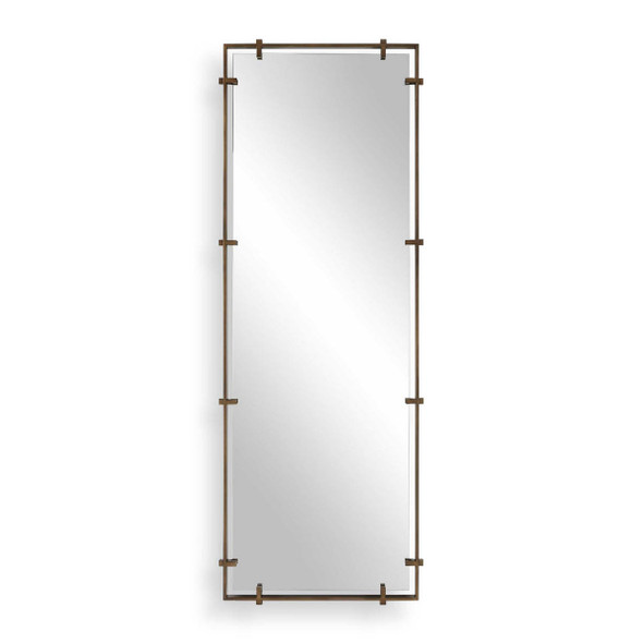 Hann Full Length Bronze Mirror - Size: 190H x 69W x 4D (cm) - Contemporary style