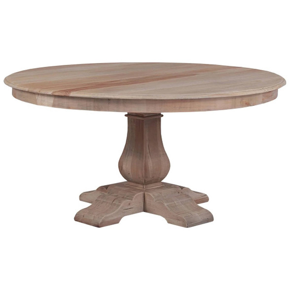 Miniature Round Trestle Table (Cheese Board) - Vintage Birch - French Provincial style