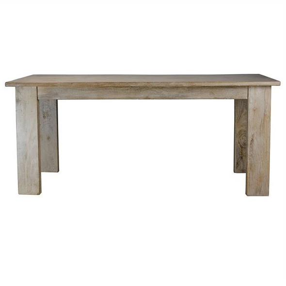 Whitby Dining Table 260 x 120cm - Whitewash Natural - Mid-Century Modern style