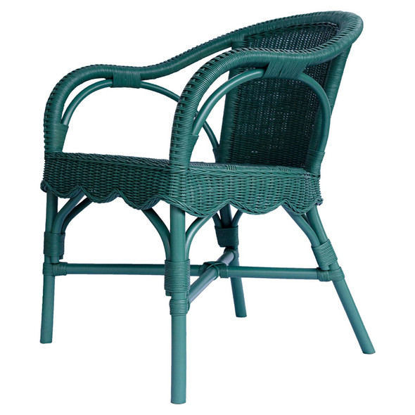Surabaya Armchair Forest Green Living Room Furniture - GT-121FG
