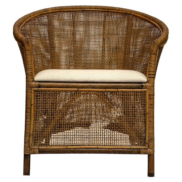 Adele Armchair - Mango Teak - Coastal style
