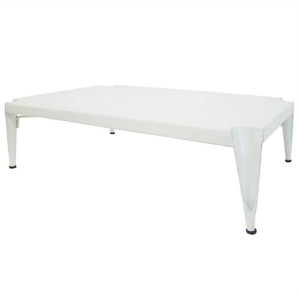 Cello Rect Coffee Table-White - Industrial style