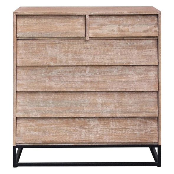 Emerson 6 Drw Chest-LWT - Industrial style