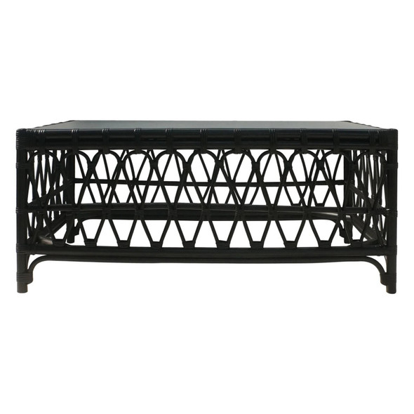 Antigua Coffee Table - Black - Coastal style