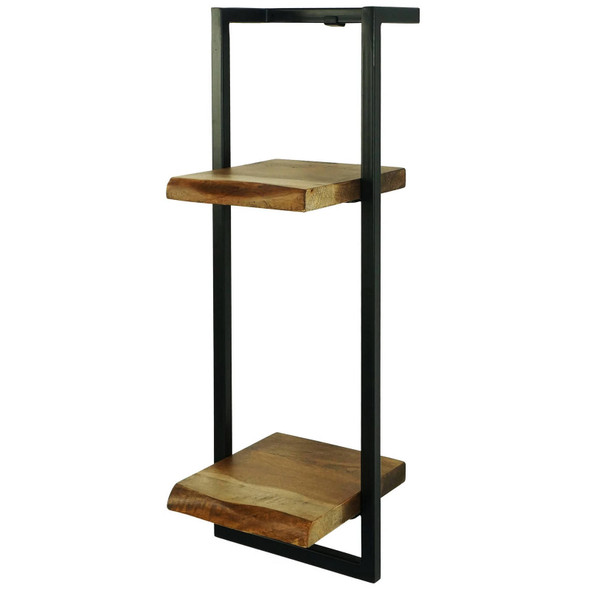 Live Edge 2 Tier Shelf Living Room Furniture - R-0897E