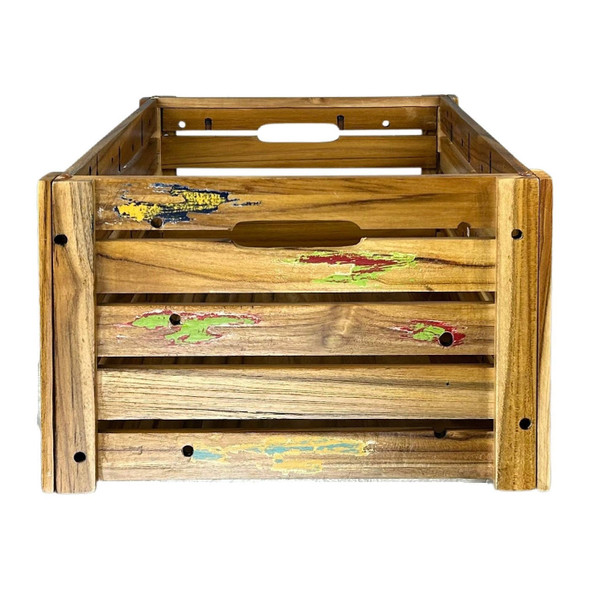 Brocante Storage Crate - Small  Furniture - S-0559B