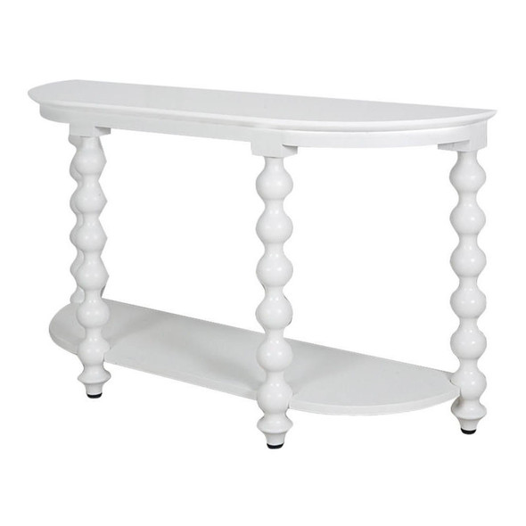 Bolan Console Table - White - Boho Chic style