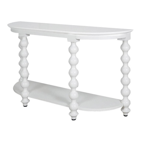 Bolan Console Table - White - Boho Chic style