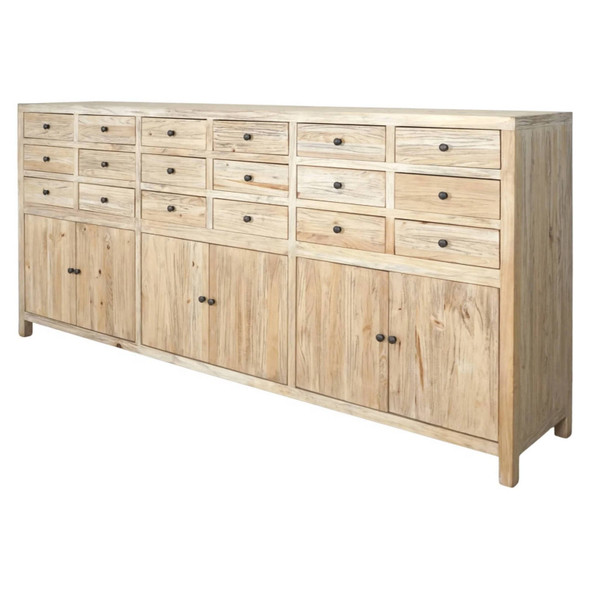 Novato File Cabinet - Distressed Natural Dining Room Furniture - T-0480N