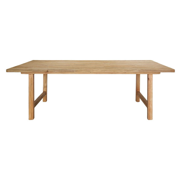 Novato Dining Table 220Cm - Distressed Rustic - Contemporary style