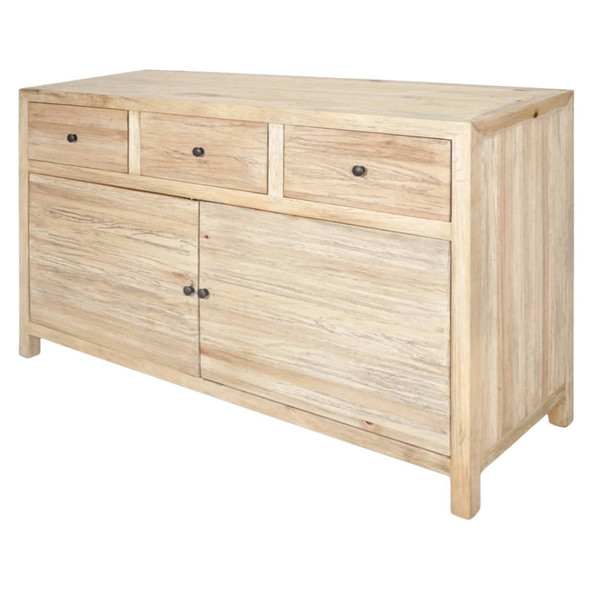 Novato 3Drw/2Dr Buffet - Distressed Natural Dining Room Furniture - T-0489N