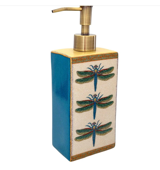 Porcelain Exotico Savon Dispenser - C.A.M