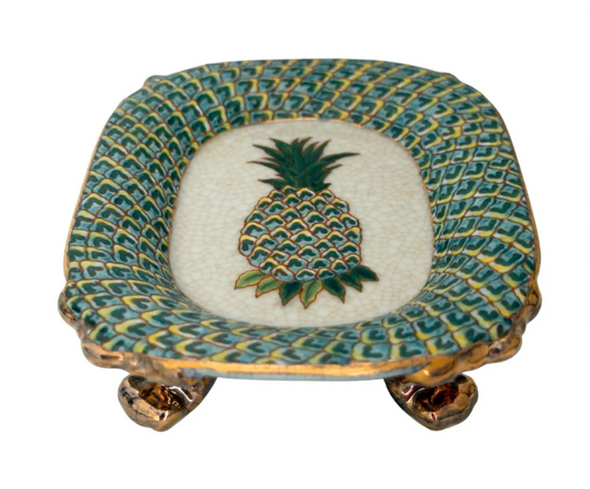 Porcelain Museo Trinket Dish Pina Antique - C.A.M