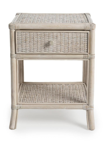 Amara Bedside - Antique White - N098-RATG-AW