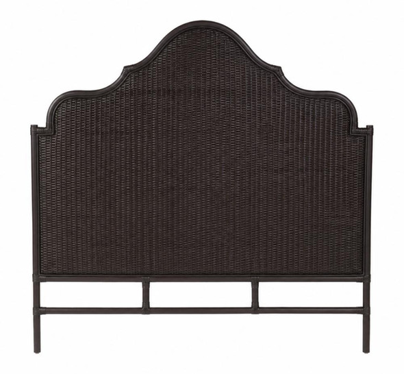 Amara Bedhead Scalloped Queen Coffee Bean - N106-RATG-Q-CB