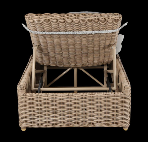 Avalon Sunlounger - Natural - OUT-79-W-NAT
