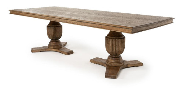 Britannica 280cm Rectangle Dining Table Ash - Natural (indoor) - TP-002-A