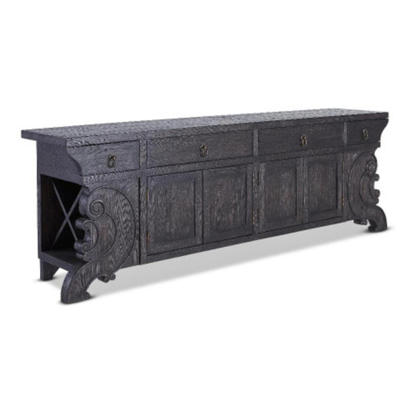 Caribbean Sideboard Charcoal - TCB01-CH-B