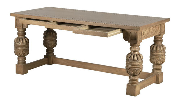 Casablanca Desk - Mud Grey - TT082M-MG