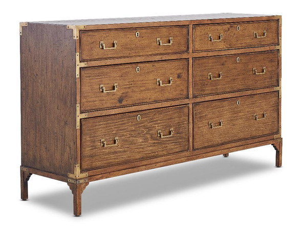 Cunard Chest of 6 Drawers Cognac - TC002-B