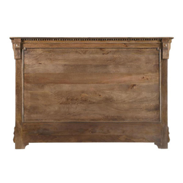 Laurent Queen Bedhead - Walnut Grey - TT076M-WG