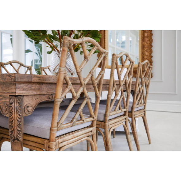 Ming Dining Chair Mud Grey - N008-RATG-MG