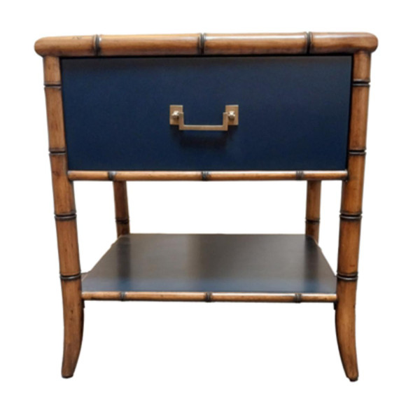 Montego Bedside Navy Blue - TM012-NB-B