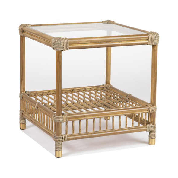Sorrento Side Table Natural - OUT-56-W-NAT