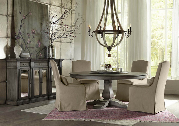 Provincial Round Dining Table 180cm - Solid Timber French Provincial style Dining Room furniture
