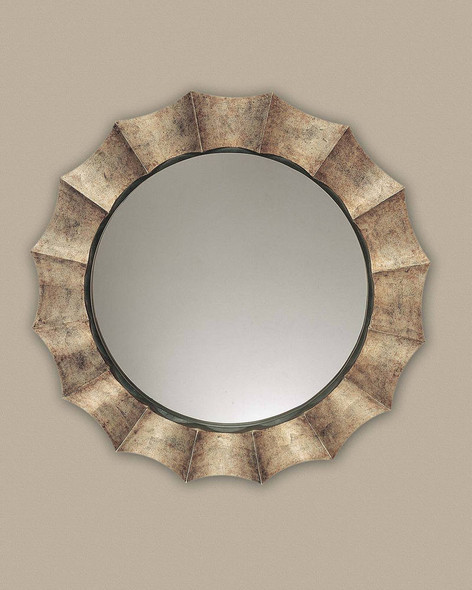 Gotham U Antique Silver Mirror - 06048P