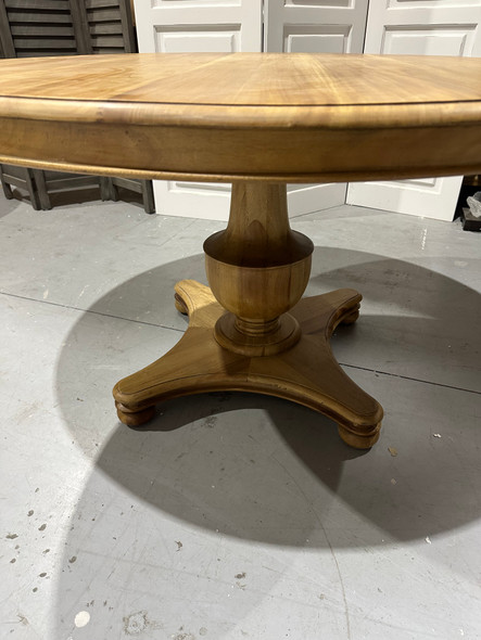 Virginia Round Dining Table 137cm - Fruit Wood - Solid Timber Mediterranean style Dining Room furniture