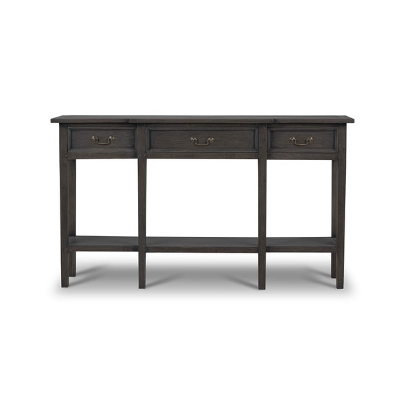 Amherst Narrow Console Table - Size: 80H x 140W x 32D (cm) - Hamptons style