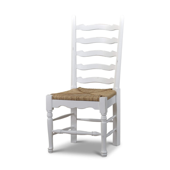 English Ladder-Back Dining Chair - Size: 109H x 46W x 56D (cm) - Traditional style