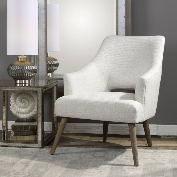 Dree Retro Accent Chair - Size: 86H x 69W x 76D (cm) - Mid-Century Modern style