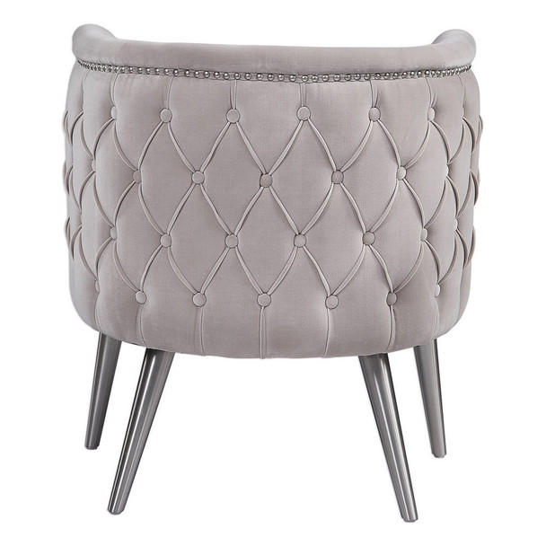Haider Tufted Accent Chair - Cairns, Darwin Mid-Century Modern style Accent Chairs