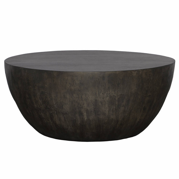 Lark Round Wood Coffee Table Mid-Century Modern style Accent Table Decor